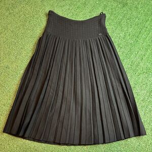 Chanel Long Black Pleated Women’s Skirt Flowy Authentic Size 36 US XS EUC
